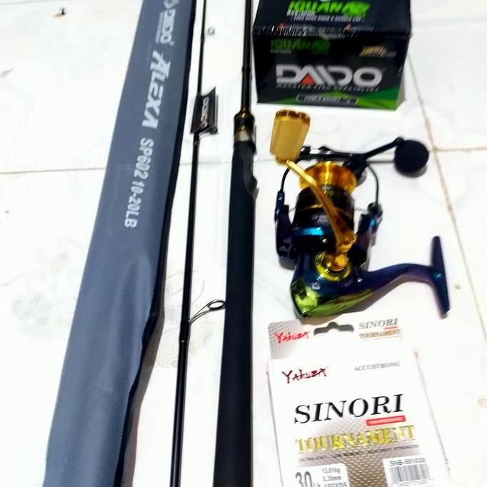TERMURAH - pancing set daido cocok untuk galatama ato lautan
