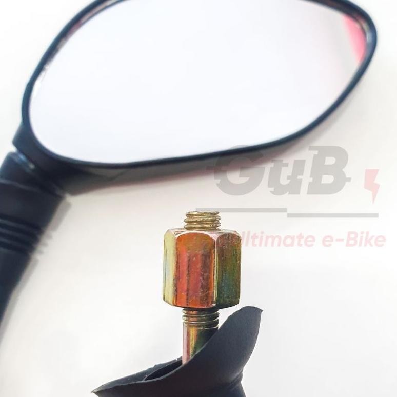Promo.. Spion Sepeda Listrik Model Oval Universal / Kaca Spion Sepeda Listrik / Spion Selis Ebike Dh