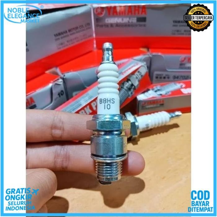 Diskon Original Busi Mesin Tempel Yamaha Outboard 2 Tak B8Hs-10 / B7Hs-10 Berkualitas