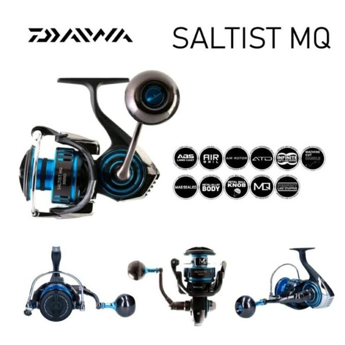 BEBAS ONGKIR - New Reel Daiwa Saltist MQ LT 2021 5000D-H - 6000D-H - Berkualitas