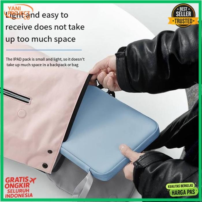 Berkualitas Universal Sleeve Pouch Tas Bag Kantung Tab Tablet 7 8 9 10 11 12.8 Inch Case Cover Casin
