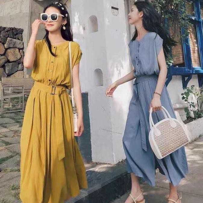SUNNY casual dress woman premium / dress wanita jumbo big size / korean summer dress / beachwear bal