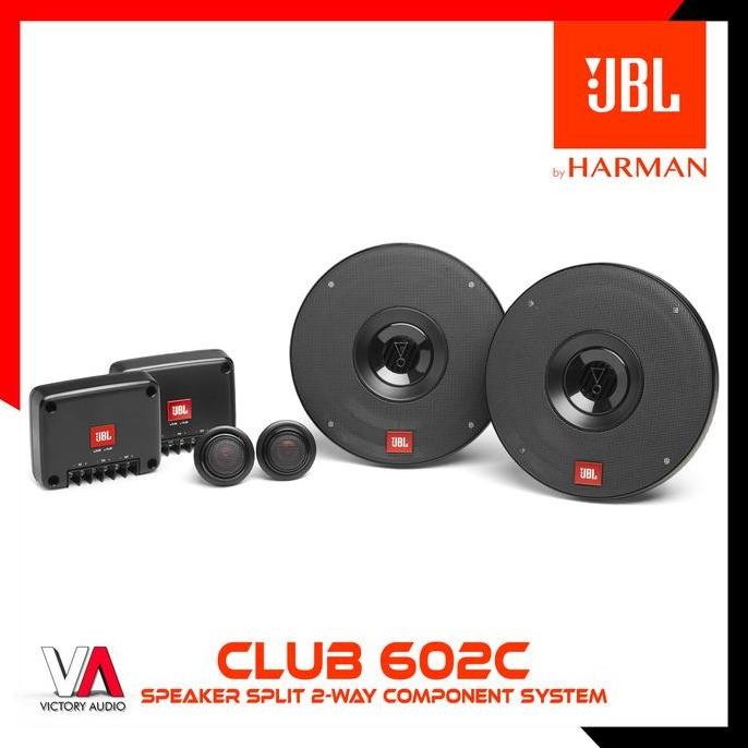 Speaker Split 2-Way Jbl Club 602C 6.5 Inch Mid Bass + Tweeter + Xo Ori