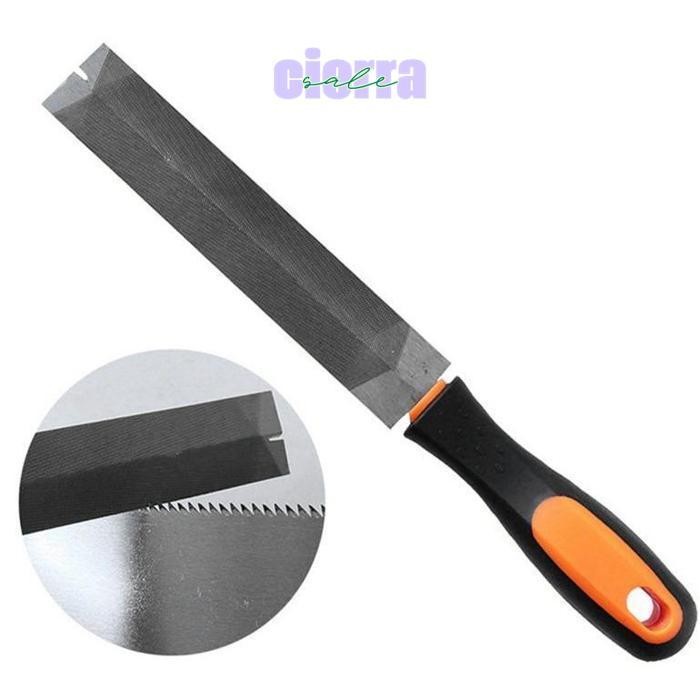 100% Ori Kikir Gergaji T12 Bearing Steel Stab Saw File 6 Inch Alat Kikir Pangkas Alat Tangan Tukang 