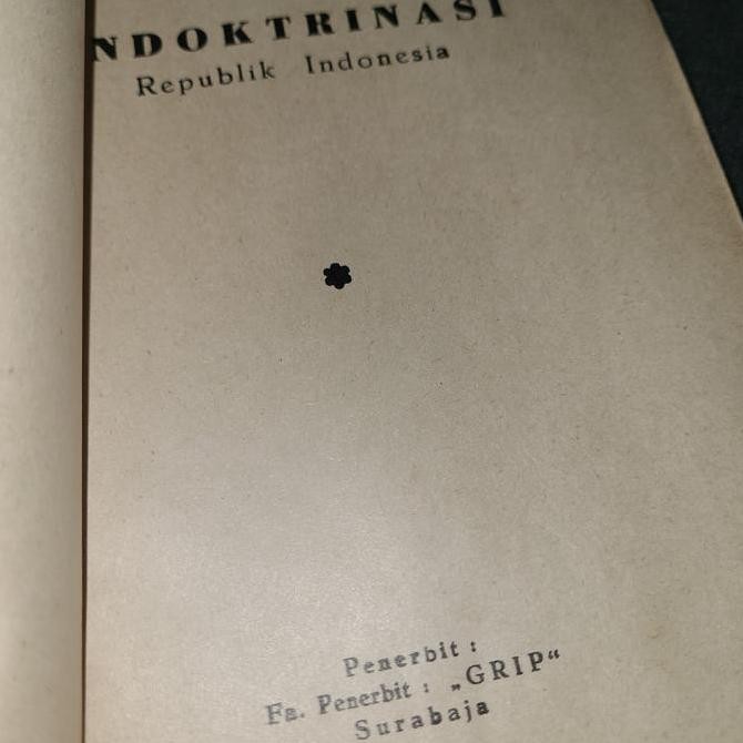 INDOKTRINASI tujuh bahan pokok Original