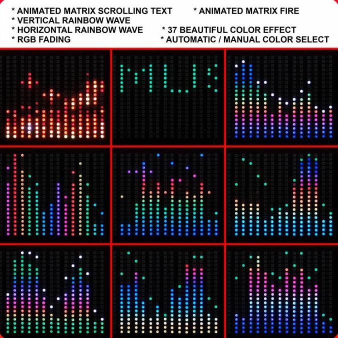 Spectrum Analyzer Modul Dms-314 V3 14 Band Music Analyzer