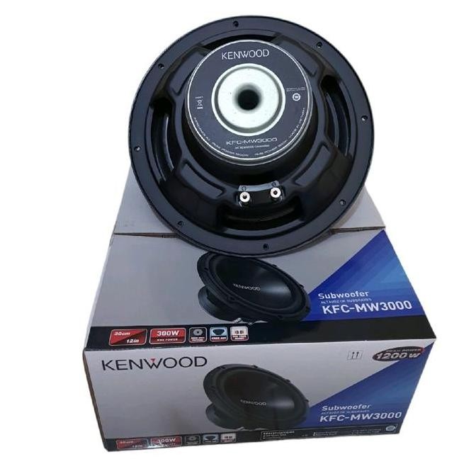 Subwoofer Kenwood Kfc-Mw3000 Subwoofer 12 Inch Kenwood Kfc Mw3000