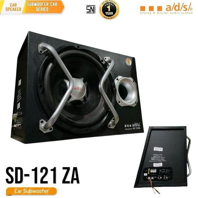 Speaker Mobil Subwoofer Ads Sd-121Za 12 Inch Full Woofer Basstube