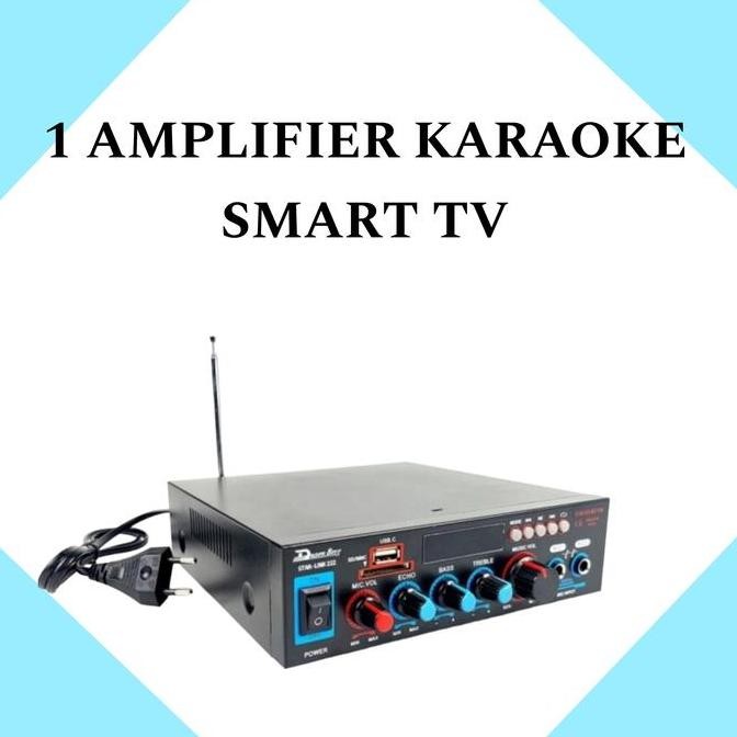 Karaoke Set Speaker Dat 10 In Single Mic Wireless Karaoke Di Smart Tv