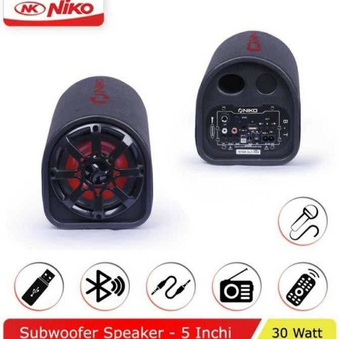 Speaker Niko Gl 5. Speaker Aktif Niko 5 Inch Subwoofer Bluetooth