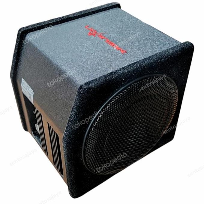 Subwoofer Basstube Kotak Aktif Dual 8 Inch Skeleton Sub-L08D