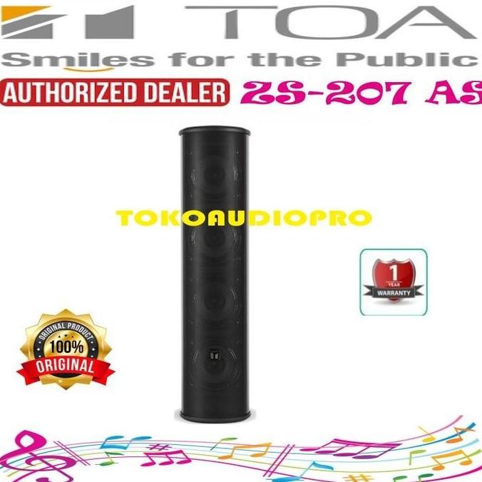 Speaker Toa Zs207 Zs-207 Speaker Column Toa