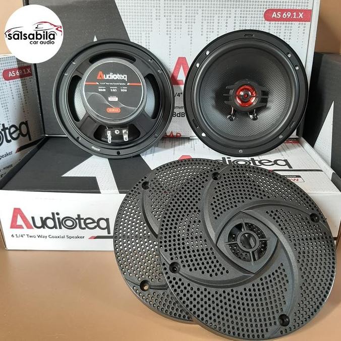 Speaker Mobil Atau Coaxial Audioteq Speaker Coaxial 6.5 Inch Audioteq