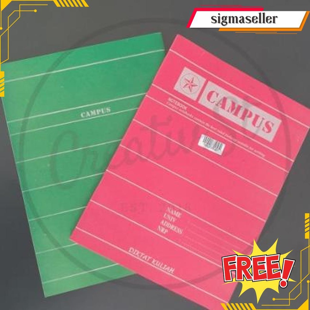 (25 Pcs) Buku Campus Diktat Bintang Murah Termurah Banget