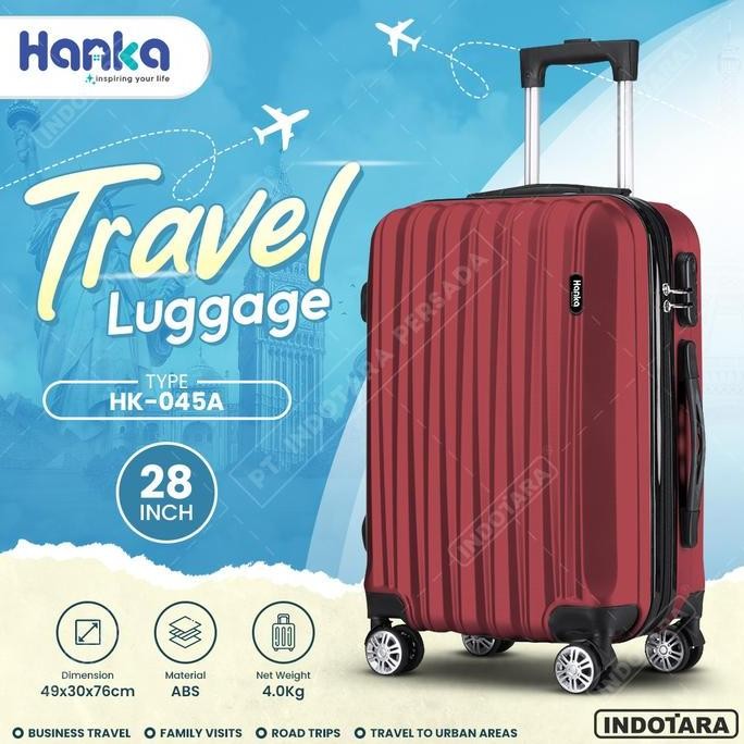 PROMO - 28" Koper Bagasi Koper Cabin Koper Murah Koper 28 inch Hanka