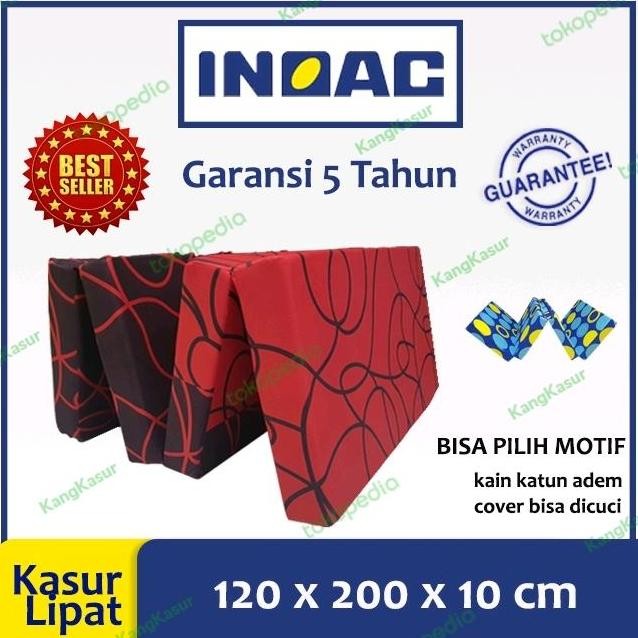 TERLARIS - kasur lipat inoac 200x120x10