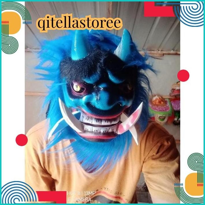 PROMO Buta Gedrug/Topeng Gedrug Mulut Bergerak/Topeng Buto Gedrug