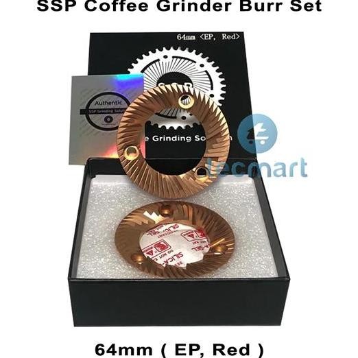 Ssp Burr Grinder Mazzer Jolly 64Mm Red Speed Burr Coated