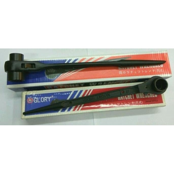 Kunci scaffolding / double ring ratchet 17x21 Glory