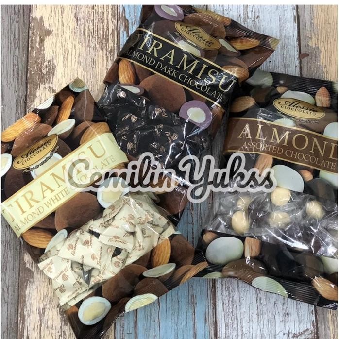 Alessio Almond Chocolate 200G Alessio Tiramisu Almond Chocolate Coklat Almond Malaysia