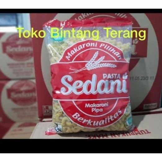 New SEDANI Makaroni Pipa Kemasan 1 kg Macaroni Makroni Rebus Pasta Aldente