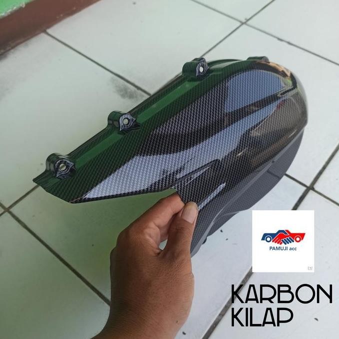 Cover Cvt Dan Filter Beat Deluxe Beat Street 2020-2022 Karbon Kilap
