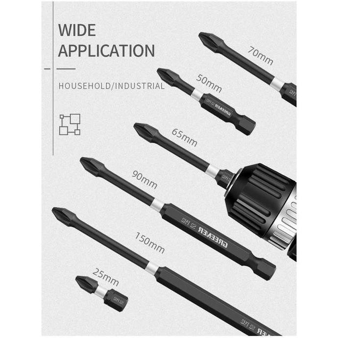 Kepala Mata Obeng Bor Magnet Fleksibel Set Magnetic Screwdriver Bit