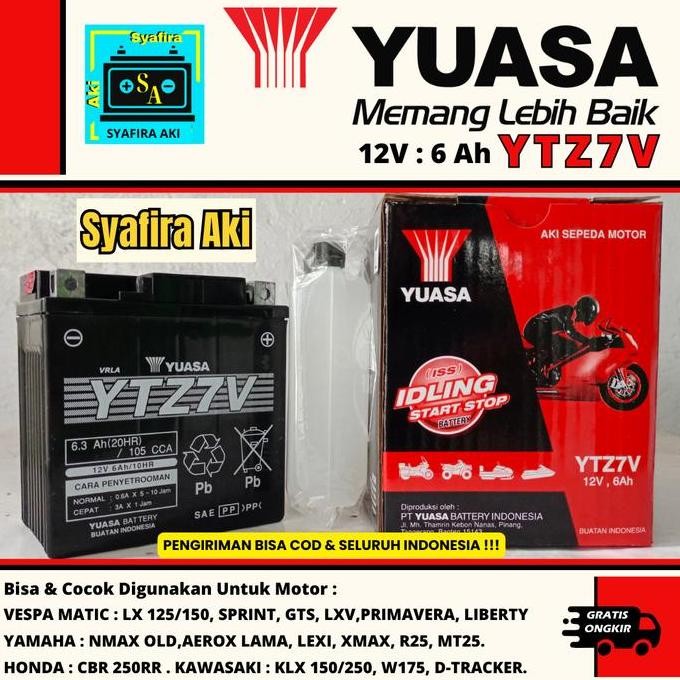 Yuasa Ytz 7V