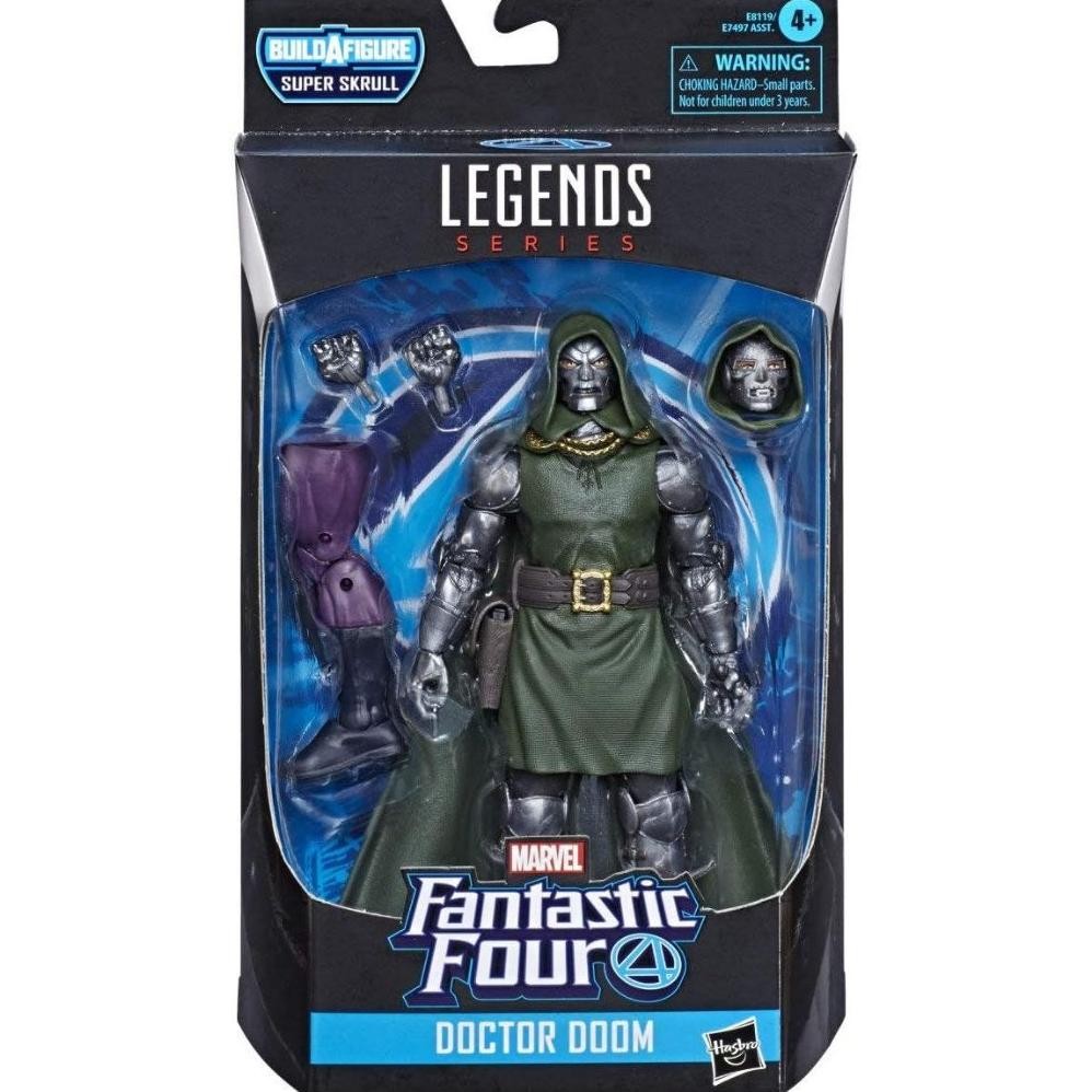 READY MARVEL LEGENDS SERIES FANTASTIC FOUR 6" COLLECTIBLE ACTION FIGURE DOCTOR DOOM TOY, PREMIUM