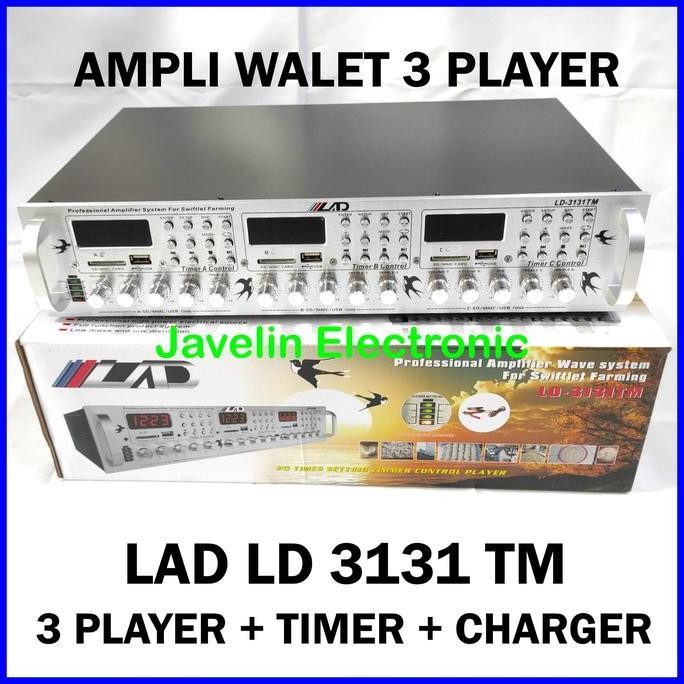 Amplifier Walet Lad Ld 3131T / 3131 Tm / Ampli Walet Ld 3131 T