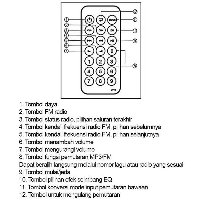 Sunbuck Bluetooth Audio Amplifier Karaoke - Av-298Bo