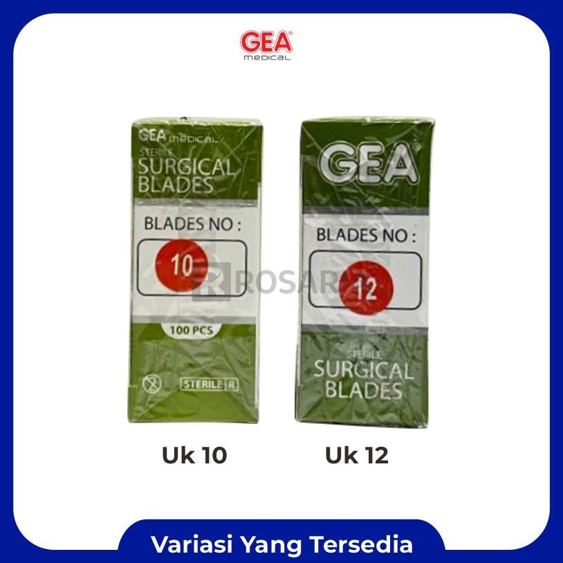 Surgical Blades Gea No. 12 Bisturi Pisau Bedah Jalu Viral