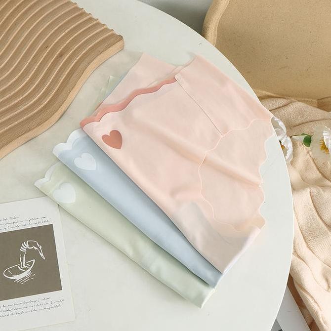 Promo Celana Dalam Wanita premium quality Seamless Love CD Wanita Motif Bunga CD-093 COD