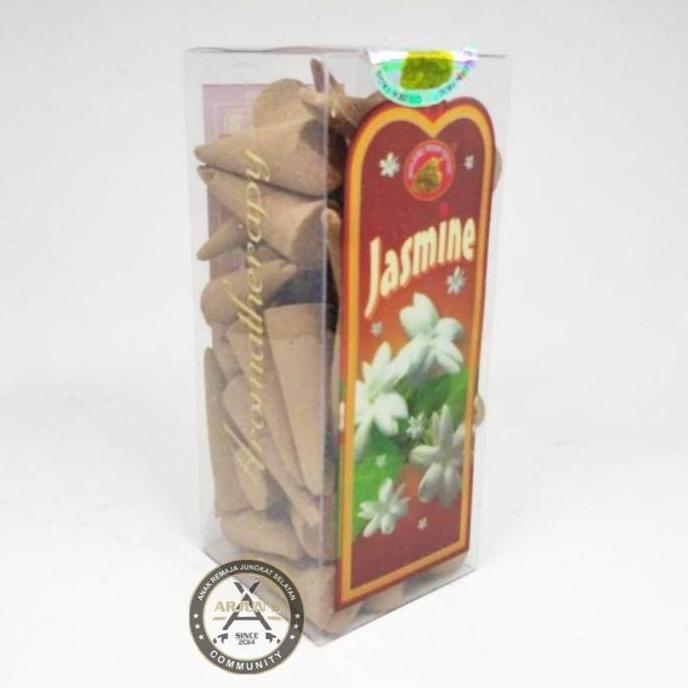 Dupa Wangi Model Kerucut Tumpeng Isi 50pcs Jasmine Gaharu Levender Dll - JASMINE, ISI 25 PCS