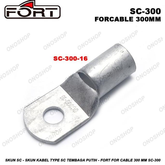 Skun SC - Skun Kabel Type SC Tembaga Putih - FORT For Cable 300 mm SC-300