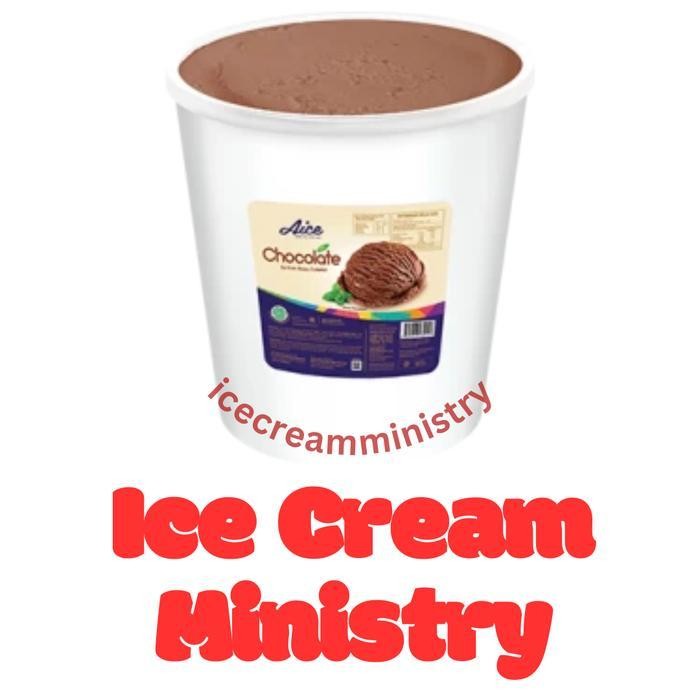 Aice Bucket Coklat Emberan 8 Liter