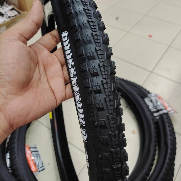 Maxxis 26 X 195 Crossmark Ii Wired - Ban Luar 26 X 1.95 Maxxis Cross Mark 2 Wired Kawat Ringan Origi