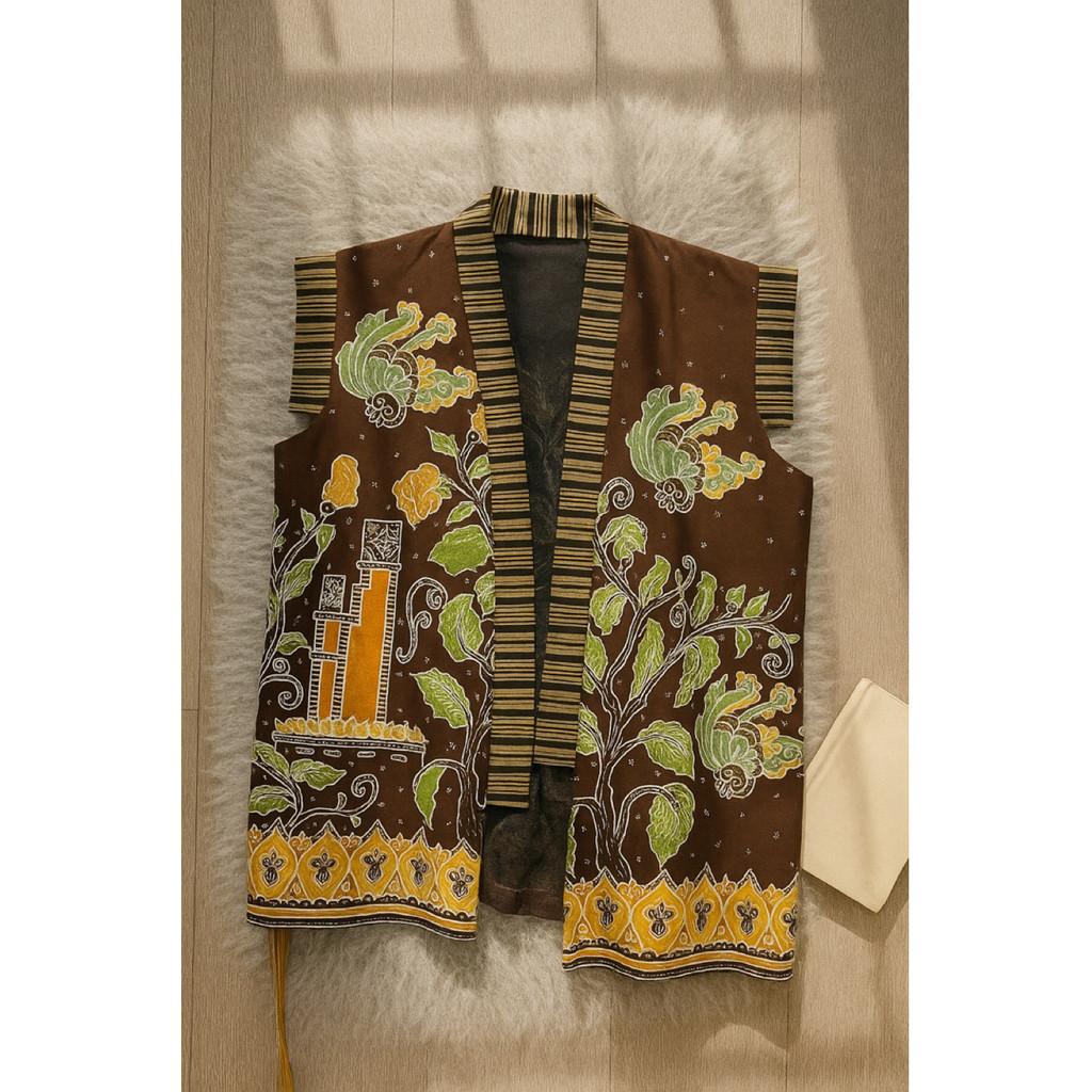 Outer Wanita Batik Modern | Batik Tulis Premium | Batik Sleker Asri