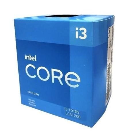 TERMURAH - PROCESSOR INTEL CORE I3-10105 BOX RESMI / CORE I3 10105 LGA 1200