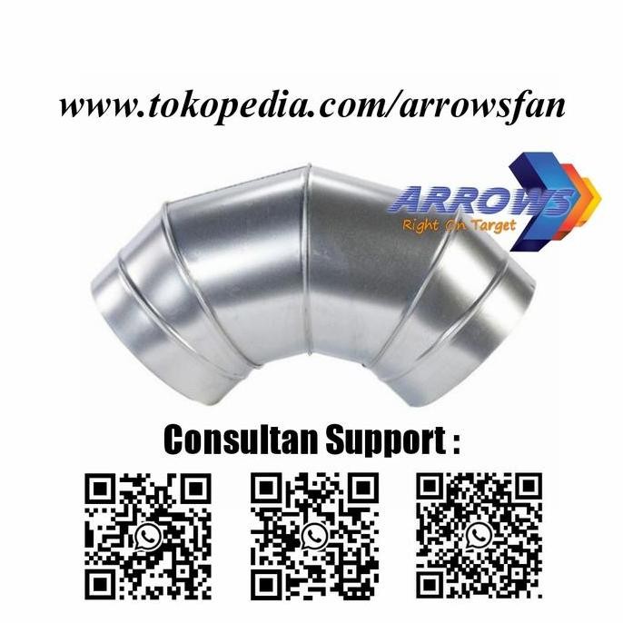 Ducting Elbow 8 Inch Elbow Ducting 8 Inch Elbow 90 Size 8 Inch PROMO