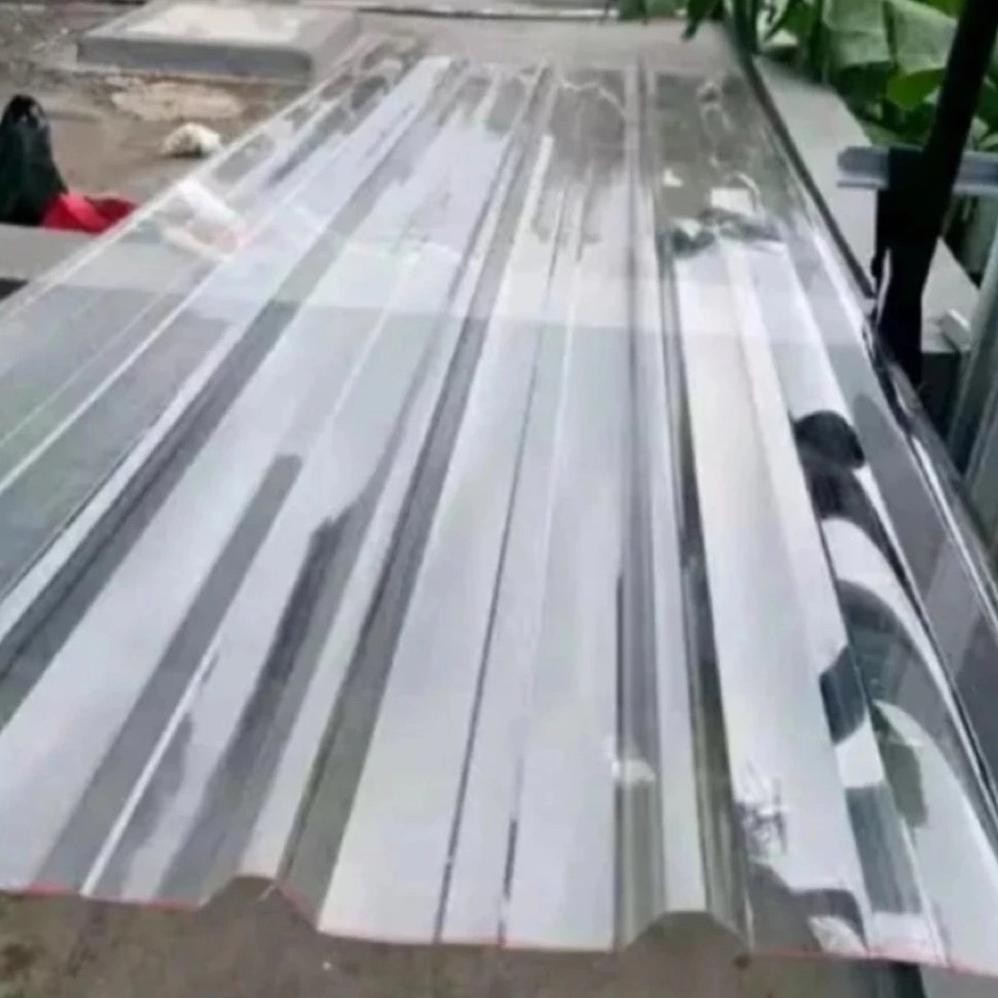 Spandex atap Galvalum Bening Transparant Panjang 3 meter