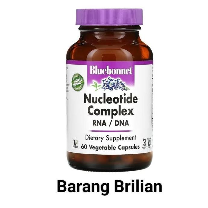 Dijual Bluebonnet Nucleotide Complex RNA/DNA 60 VegCaps
