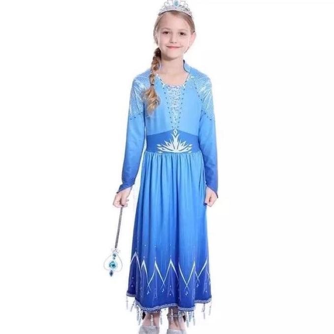 Kostum Princess Anak Frozen Elsa Dress Frozen Elsa