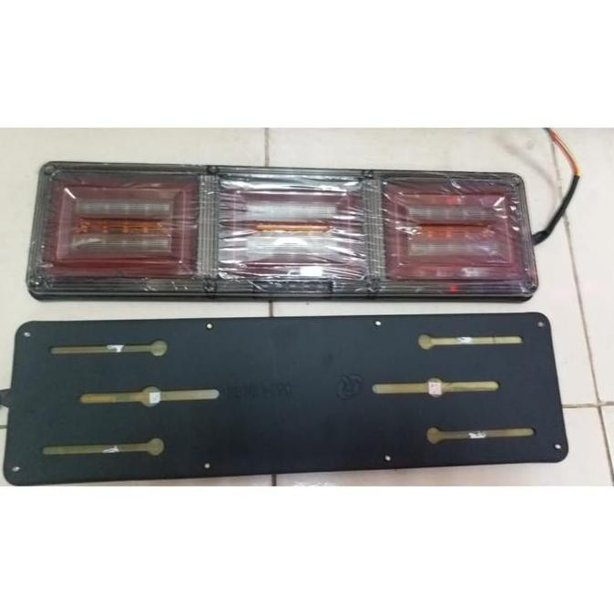 Lampu Stop Lamp Led Truk Strobe 47 Cm 24Volt Lampu Stop Truk