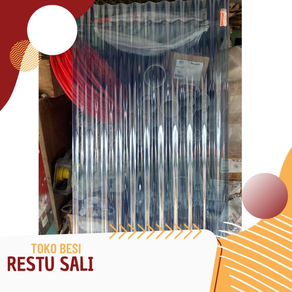 ATAP BENING FIBER GELOMBANG TRANSPARAN