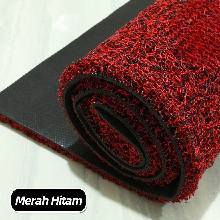 Keset Karpet PVC Mie Bihun 50 x 120cm tebal 16MM keset anti slip 2 warna