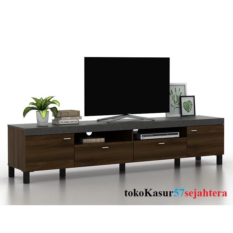 Meja TV - Benedict TV210 BROWN WALNUT - Prodesign Bavarian