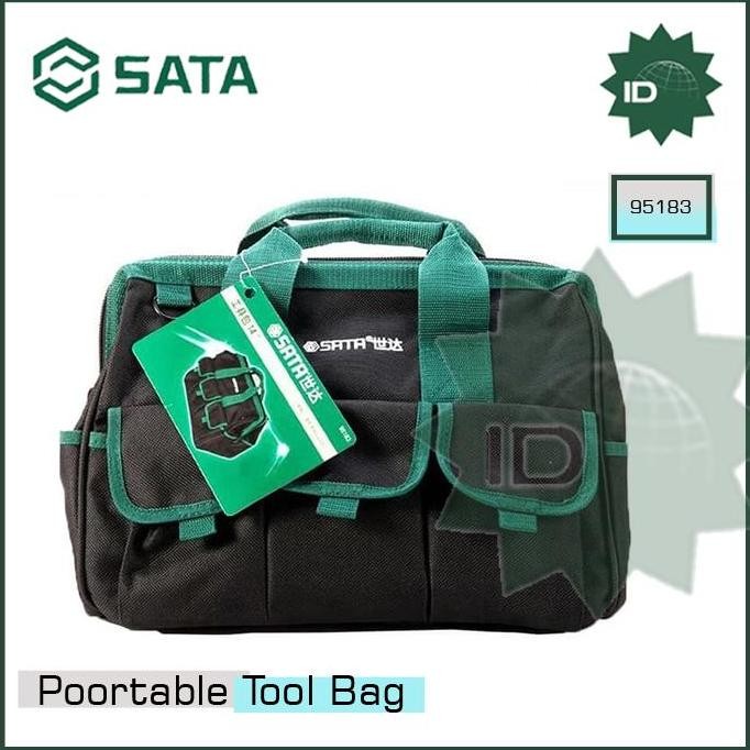 DT16 >> TAS PERKAKAS 95183 14" PORTABLE TOOL BAG SATA
