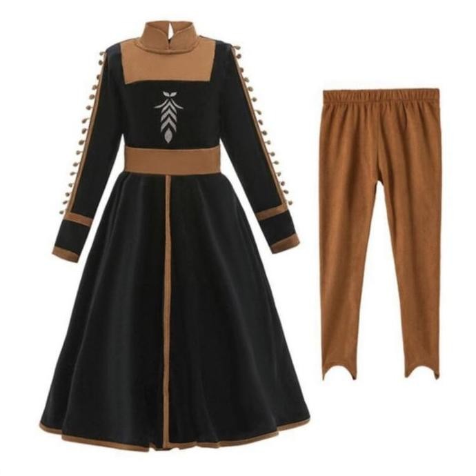 Celana Anak Kostum Frozen2 / Costume Princess Forzen Brown Pantn