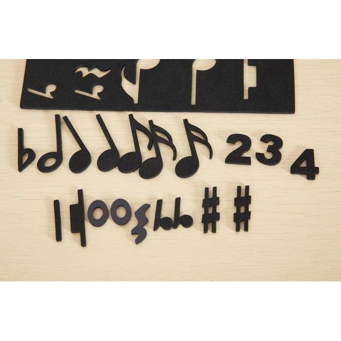 [jollyinfant.id] F 19 Papan tulis magnet musik & Magnet Musik